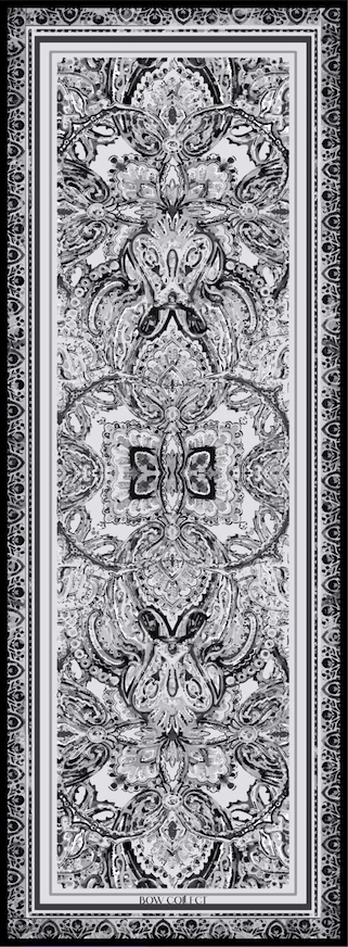 Leila İpek Şal Siyah