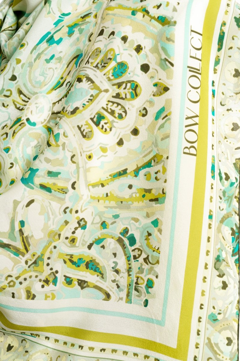 Leila İpek Şal Yeşil