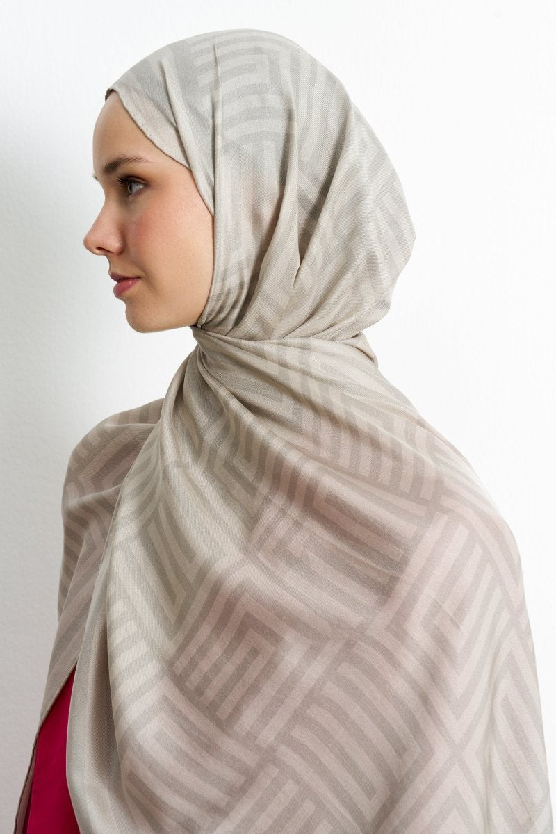 BC Monogram Pamuk İpek Taş