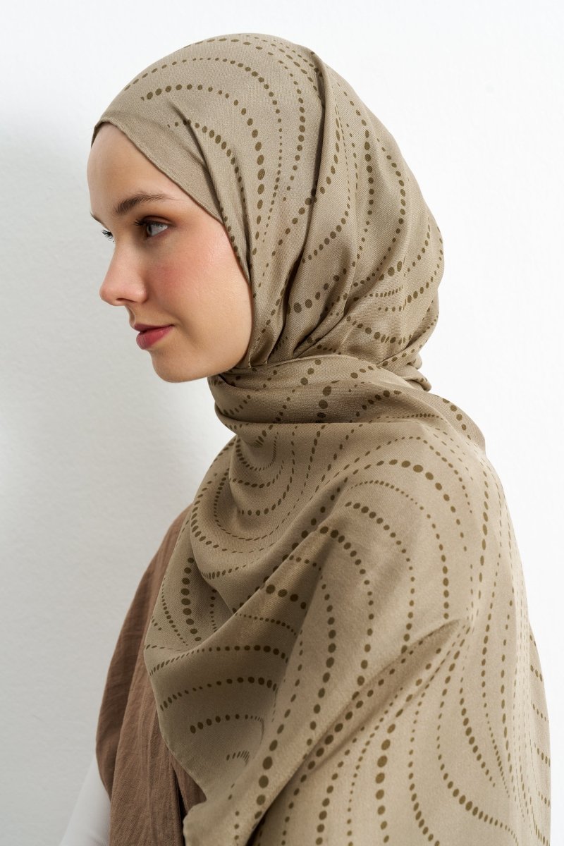Polkia Pamuk İpek Bej