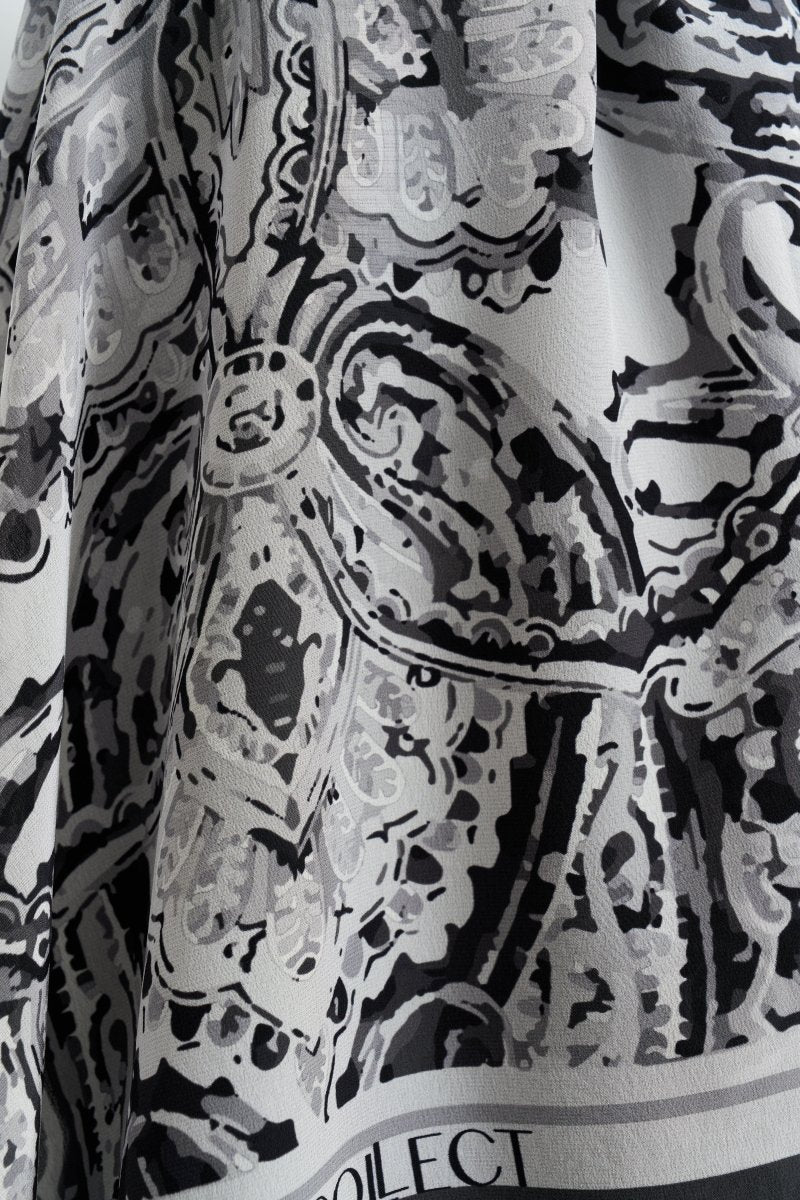 Leila İpek Şal Siyah