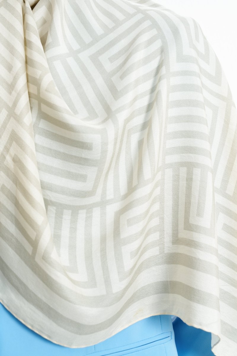 BC Monogram Pamuk İpek Bej