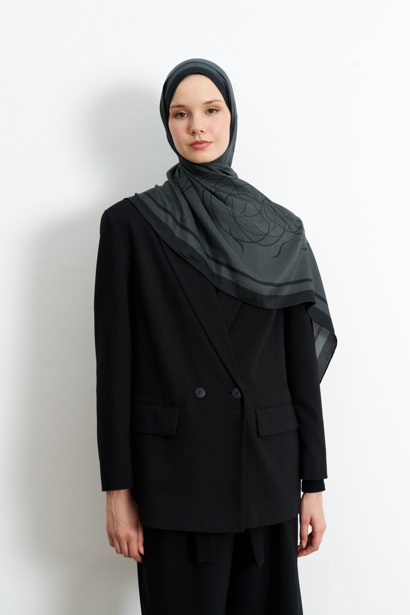 Aisha Pamuk İpek Siyah