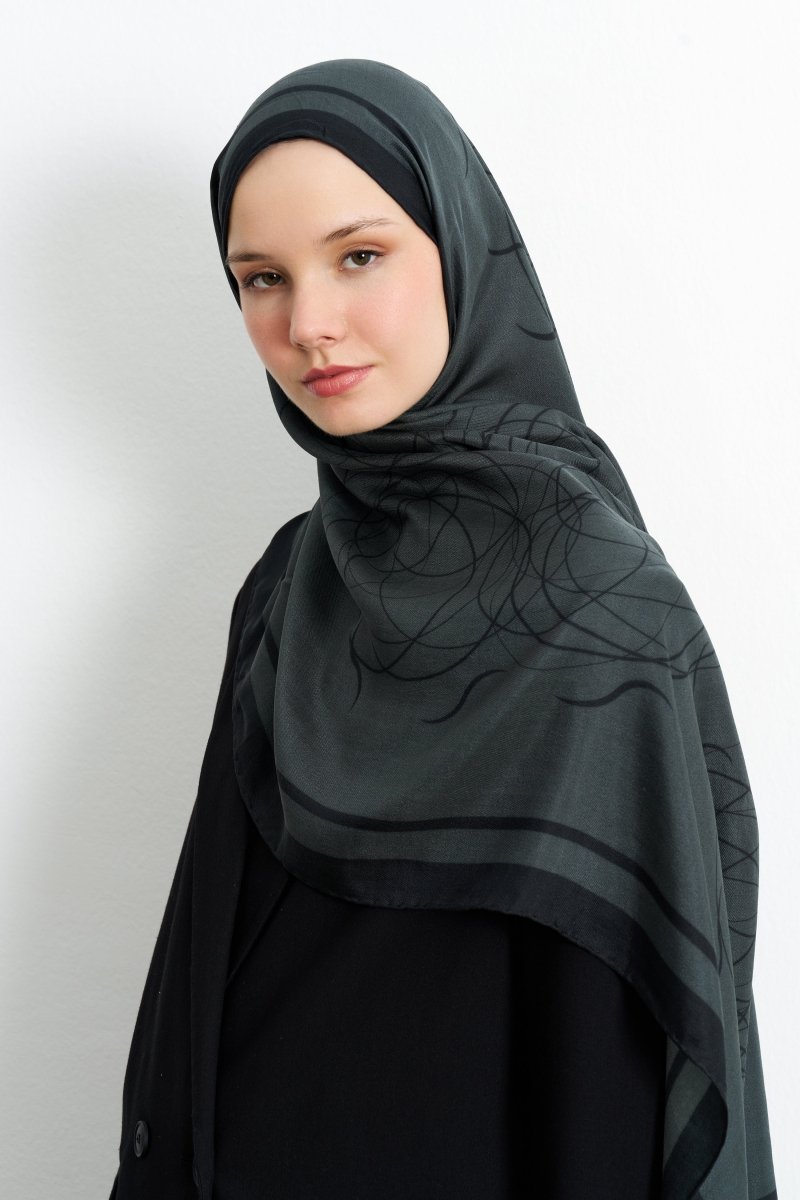 Aisha Pamuk İpek Siyah