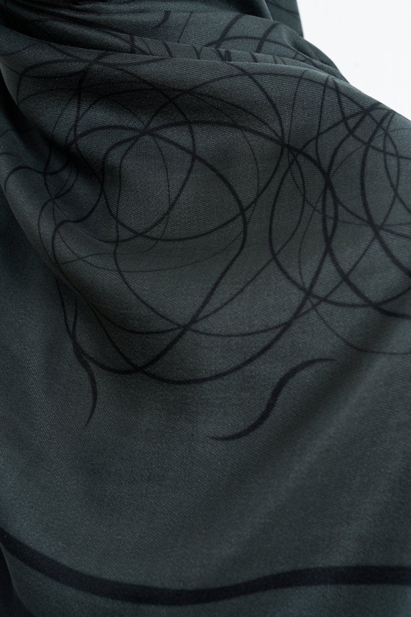 Aisha Pamuk İpek Siyah