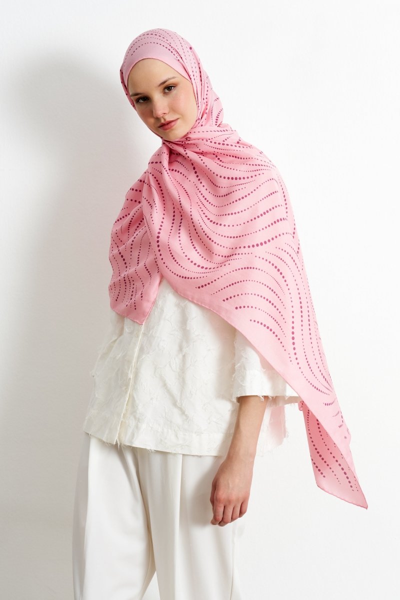 Polkia Pamuk İpek Pembe