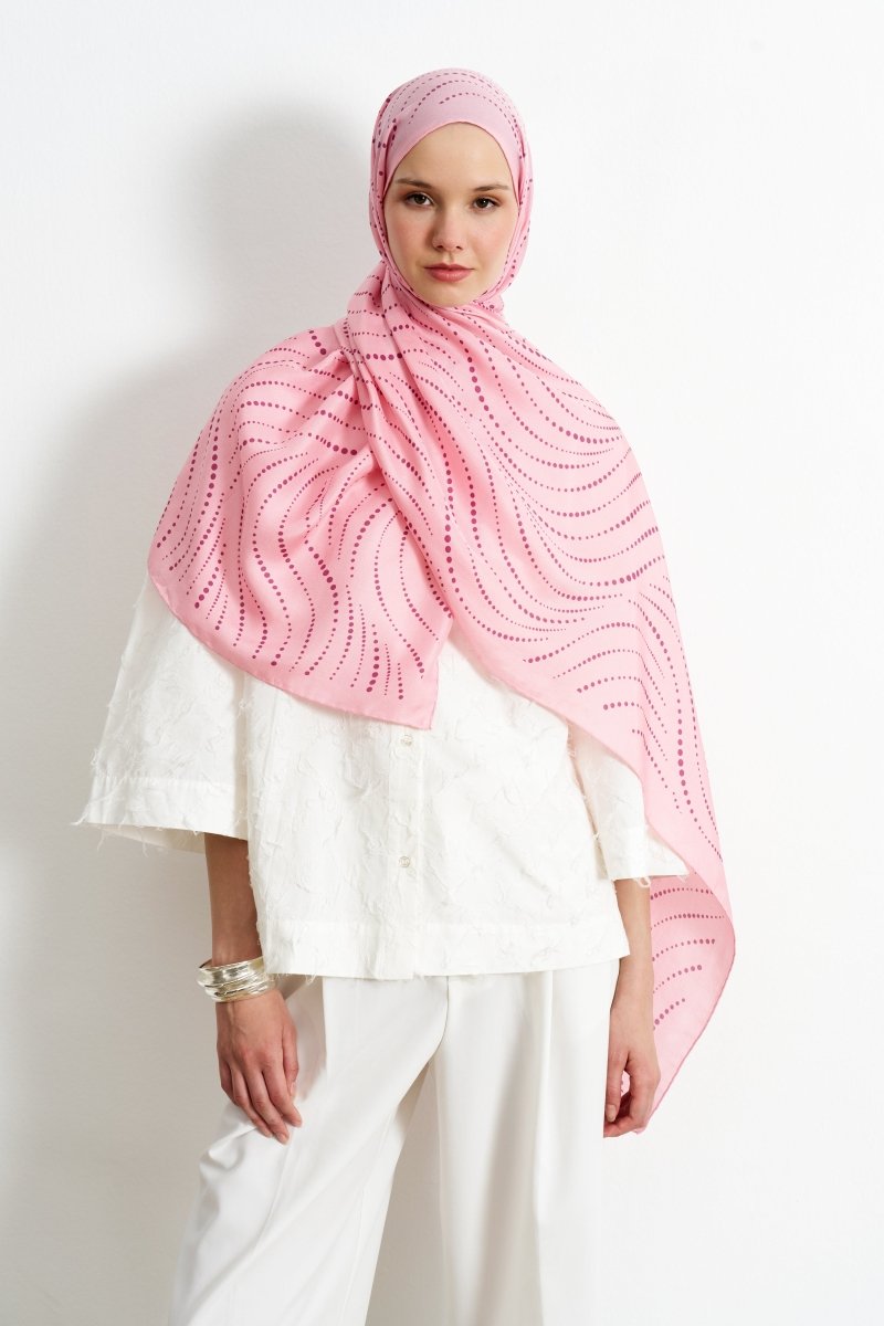 Polkia Pamuk İpek Pembe