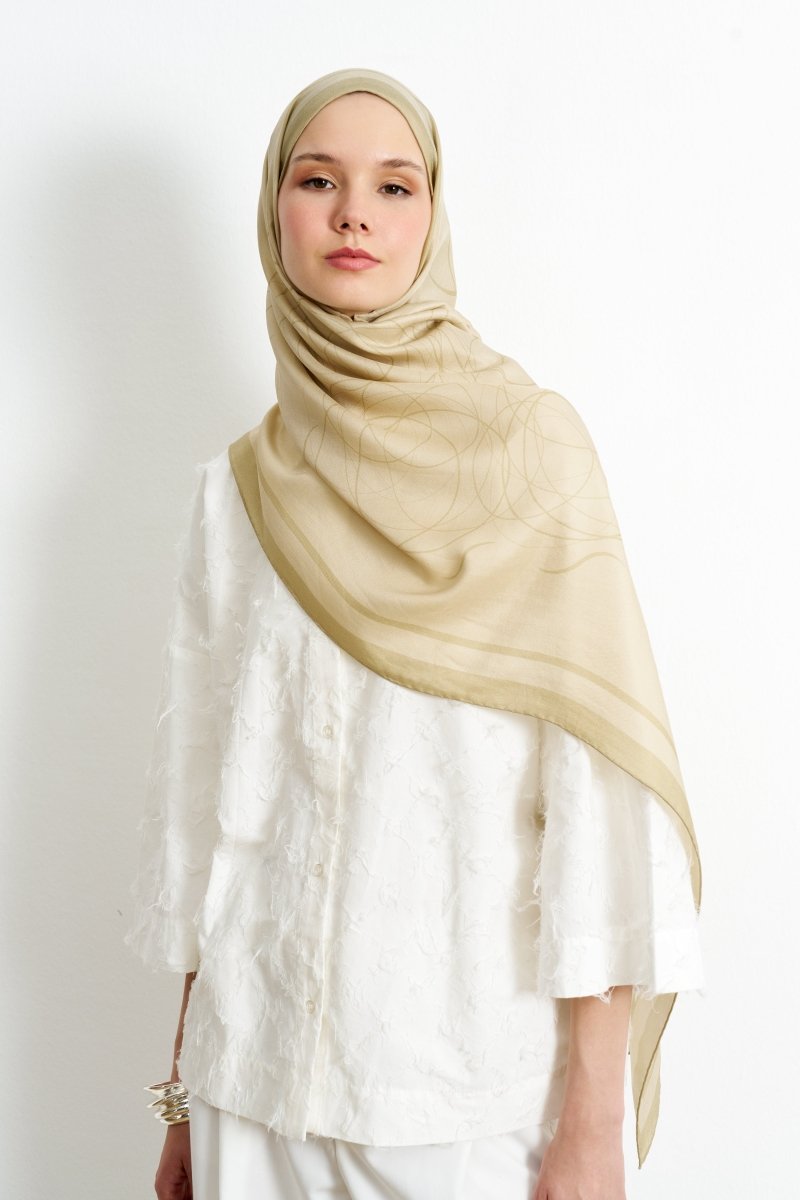 Aisha Pamuk İpek Bej