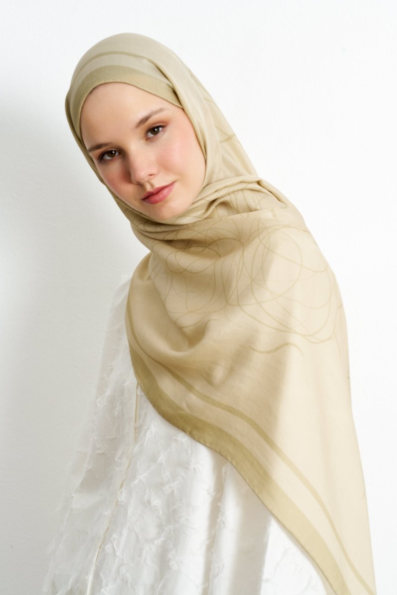 Aisha Pamuk İpek Bej