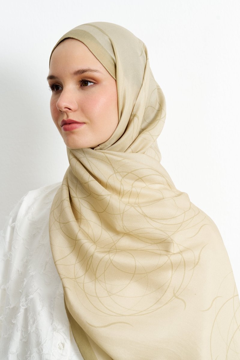 Aisha Pamuk İpek Bej