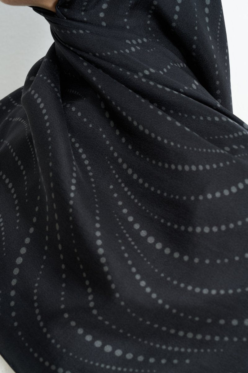 Polkia Pamuk İpek Siyah