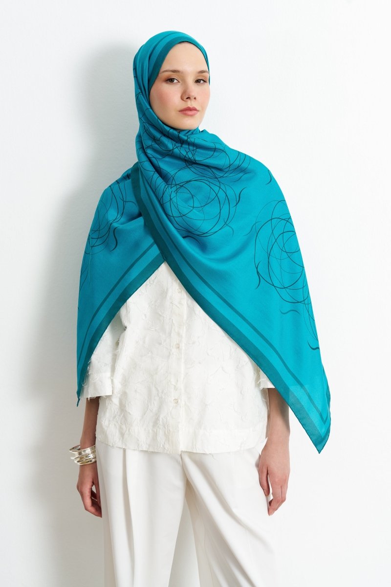 Aisha Pamuk İpek Yeşil