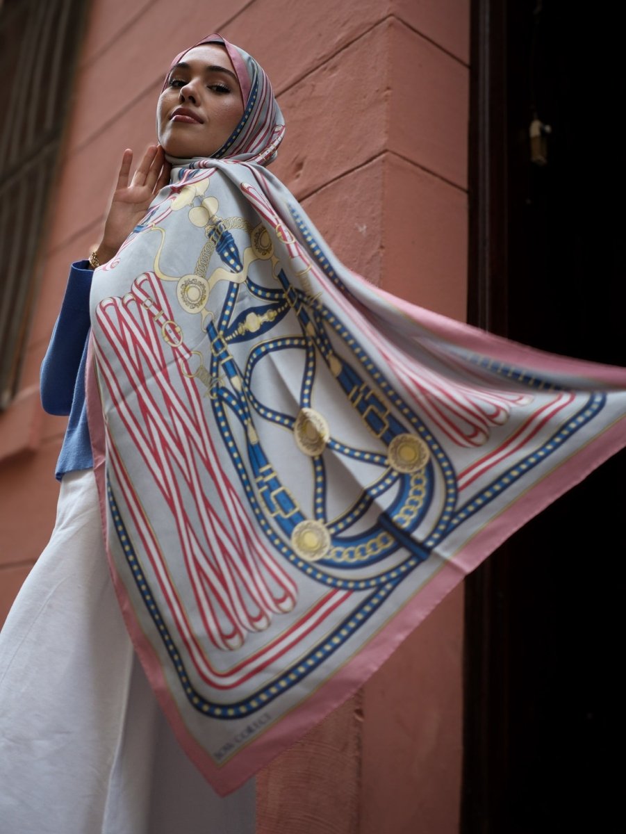 Royal Pamuk İpek Mavi