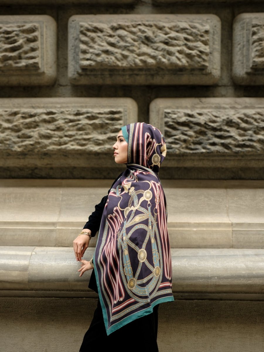 Royal Pamuk İpek Lacivert