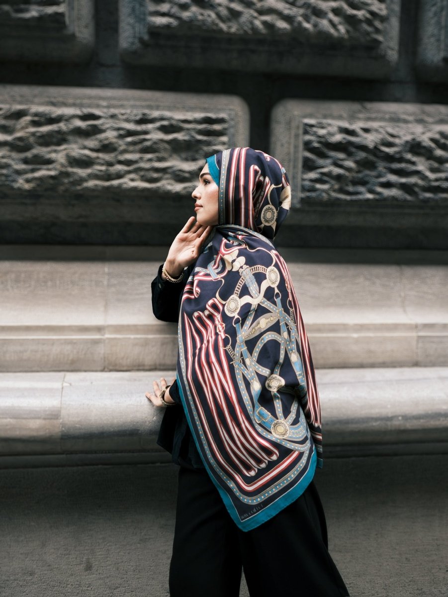 Royal Pamuk İpek Lacivert