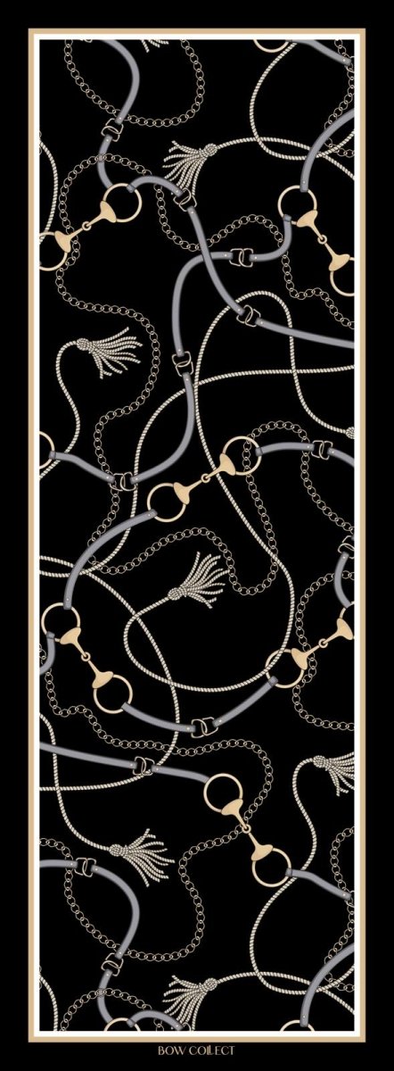 Beltia İpek Şal Siyah